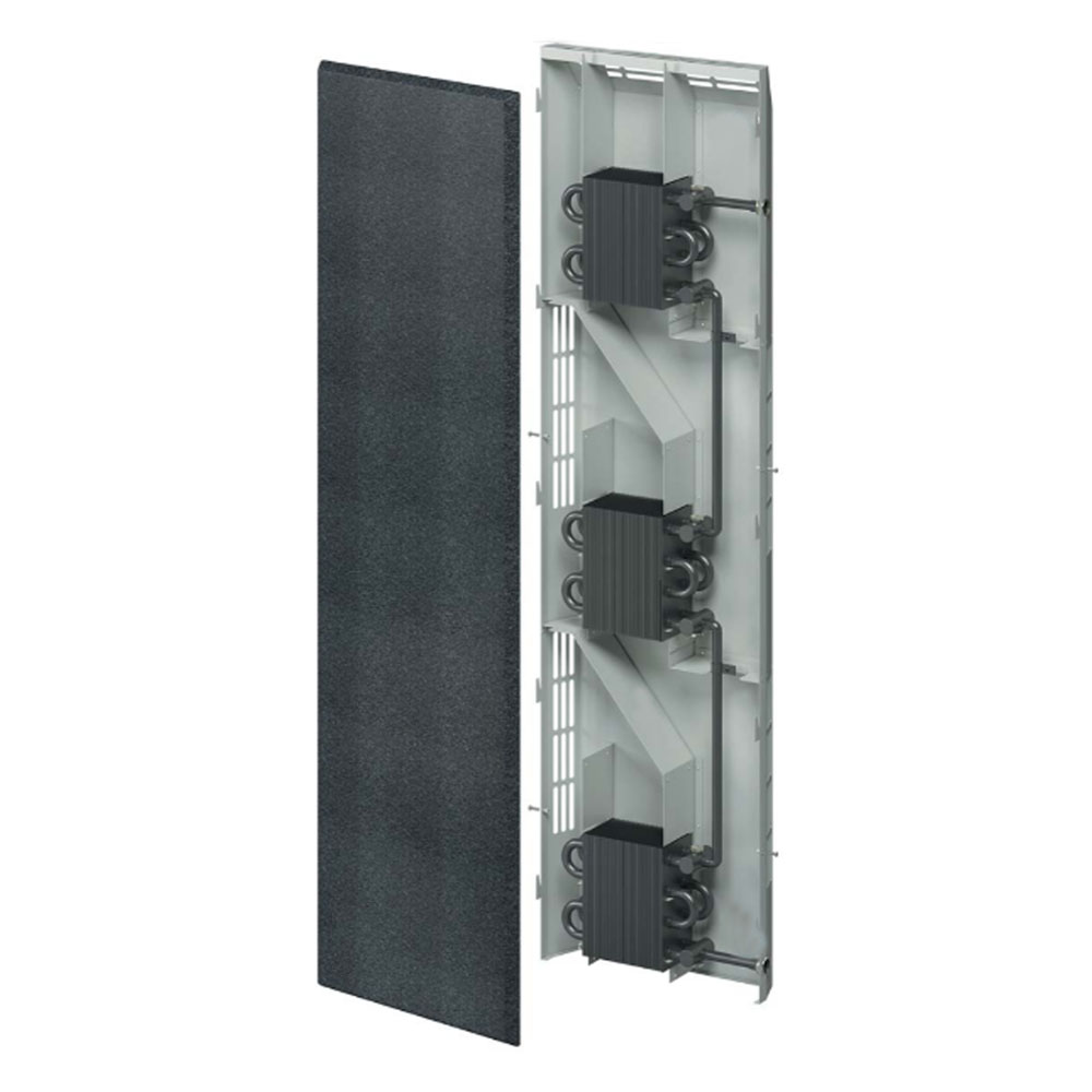 Дизайн-конвектор Varmann Glasskon GLK V W V 115.550.1220, вертикальный, настенный