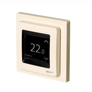 Терморегулятор DEVIreg™ Touch с комбинацией датчиков, бежевый, 16А