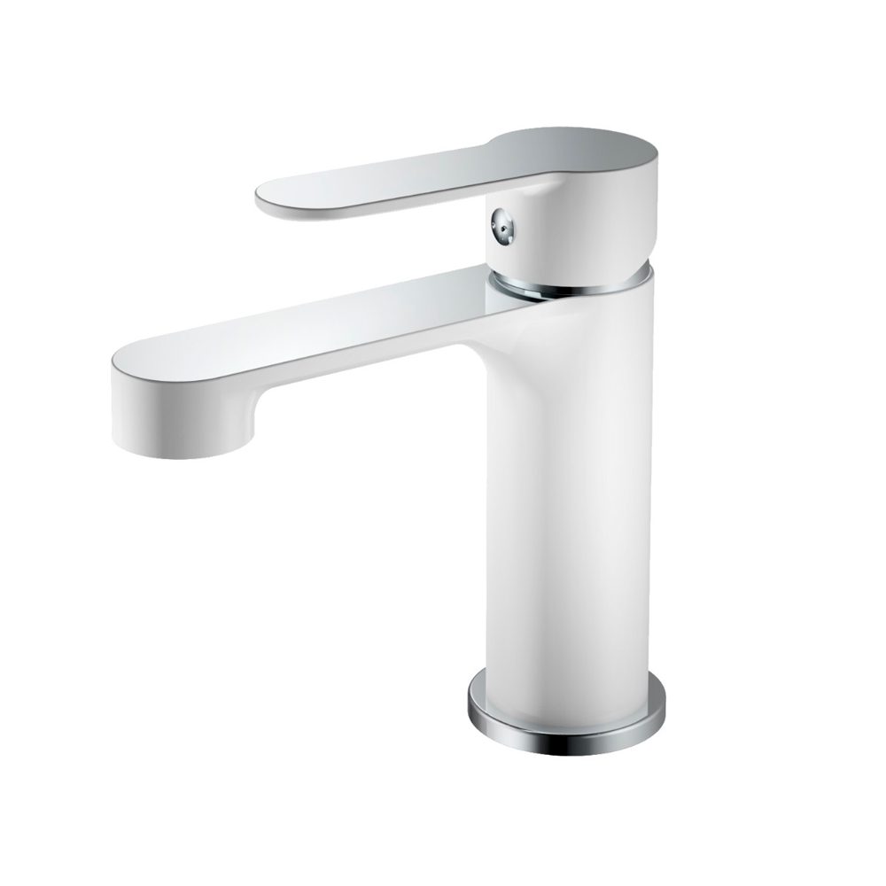 Смеситель для раковины Haiba HB10557-8, белый/хром