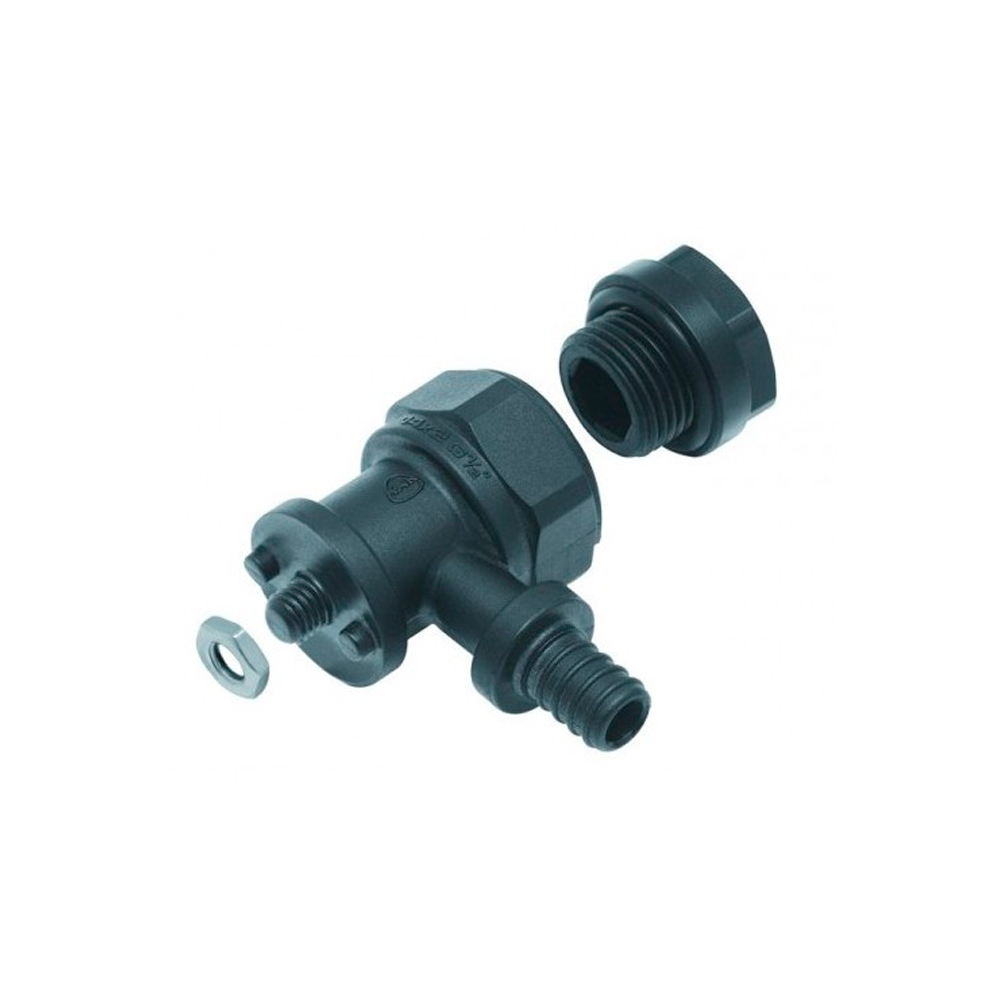 Отвод фиксируемый KAN PPSU Push 14х2 / G1/2" (гнездо для крана)