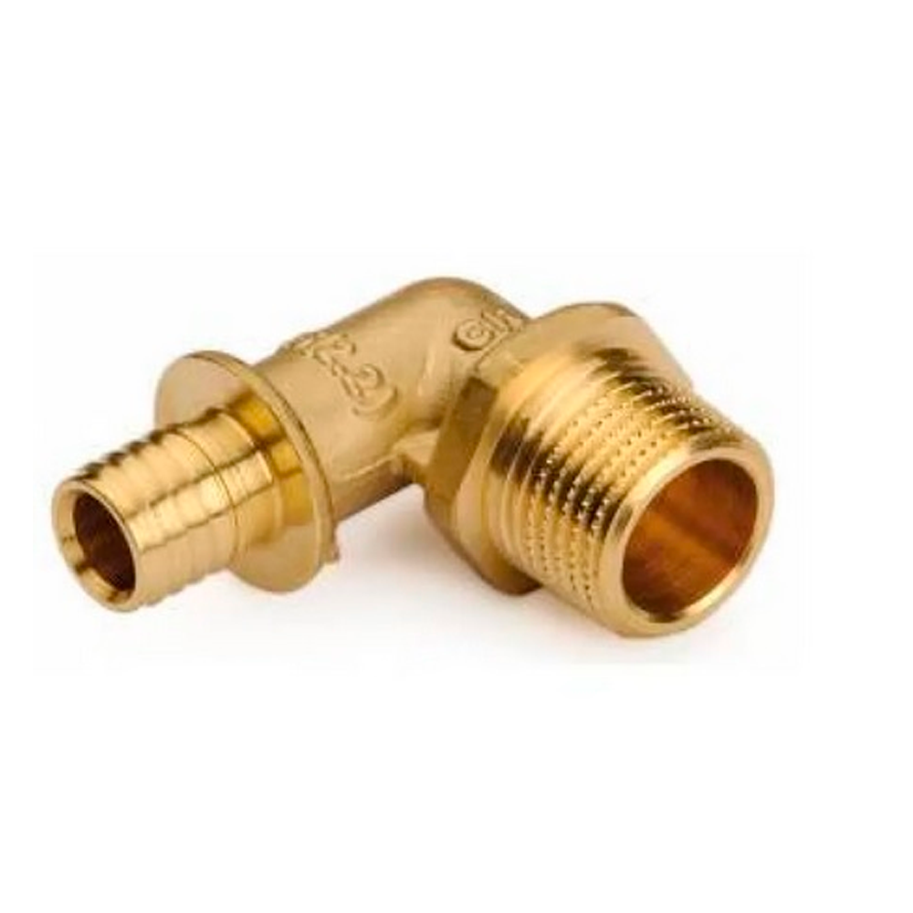 Угольник РОСТерм с резьбой НР 16xR 1/2"