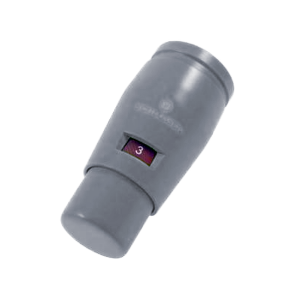 Термостатическая головка Schlosser MINI М30*1,5, Ral 9007
