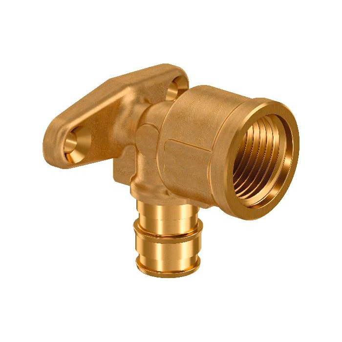 Водорозетка Uponor Smart Aqua Q&E RP 20-1/2"ВР L=43мм