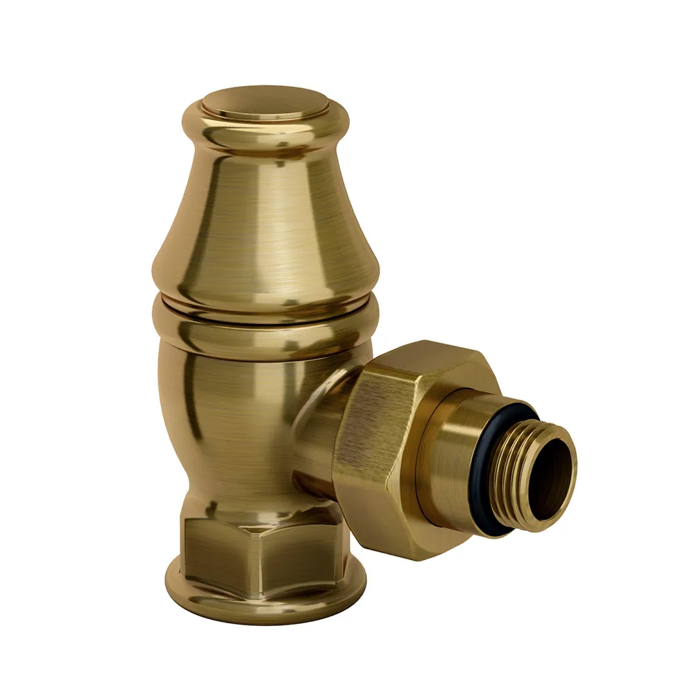 Запорный клапан SR Rubinetterie угловой серия "Liberty" 1/2"х3/4", цвет бронза