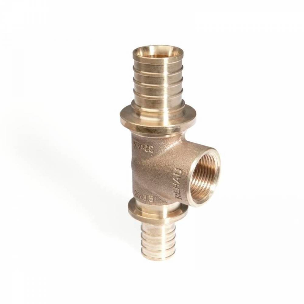 Тройник Rehau RAUTITAN 32-Rp 3/4-25 RX+, с внутренней резьбой на боковом проходе