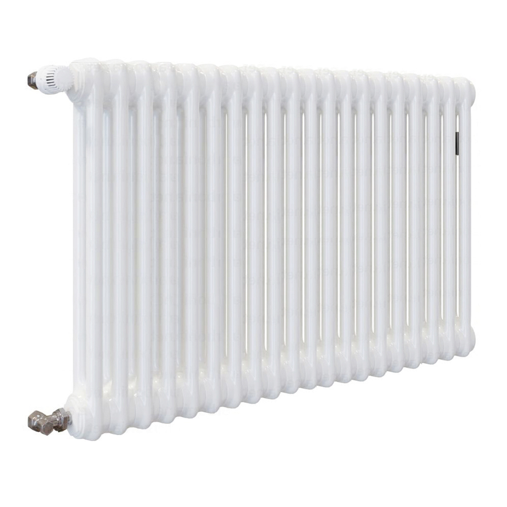 Трубчатый радиатор Arbonia 2057, 20 секций, боковое подключение, без накладок