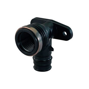 Водорозетка Uponor PPSU 20-1/2 ВР с фланцем, высота 43мм