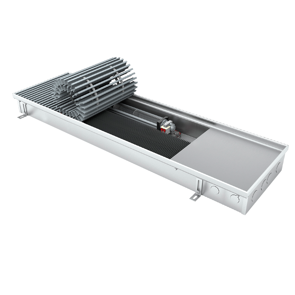 Внутрипольный конвектор ЕК  KB.80.403.2750 с вентилятором